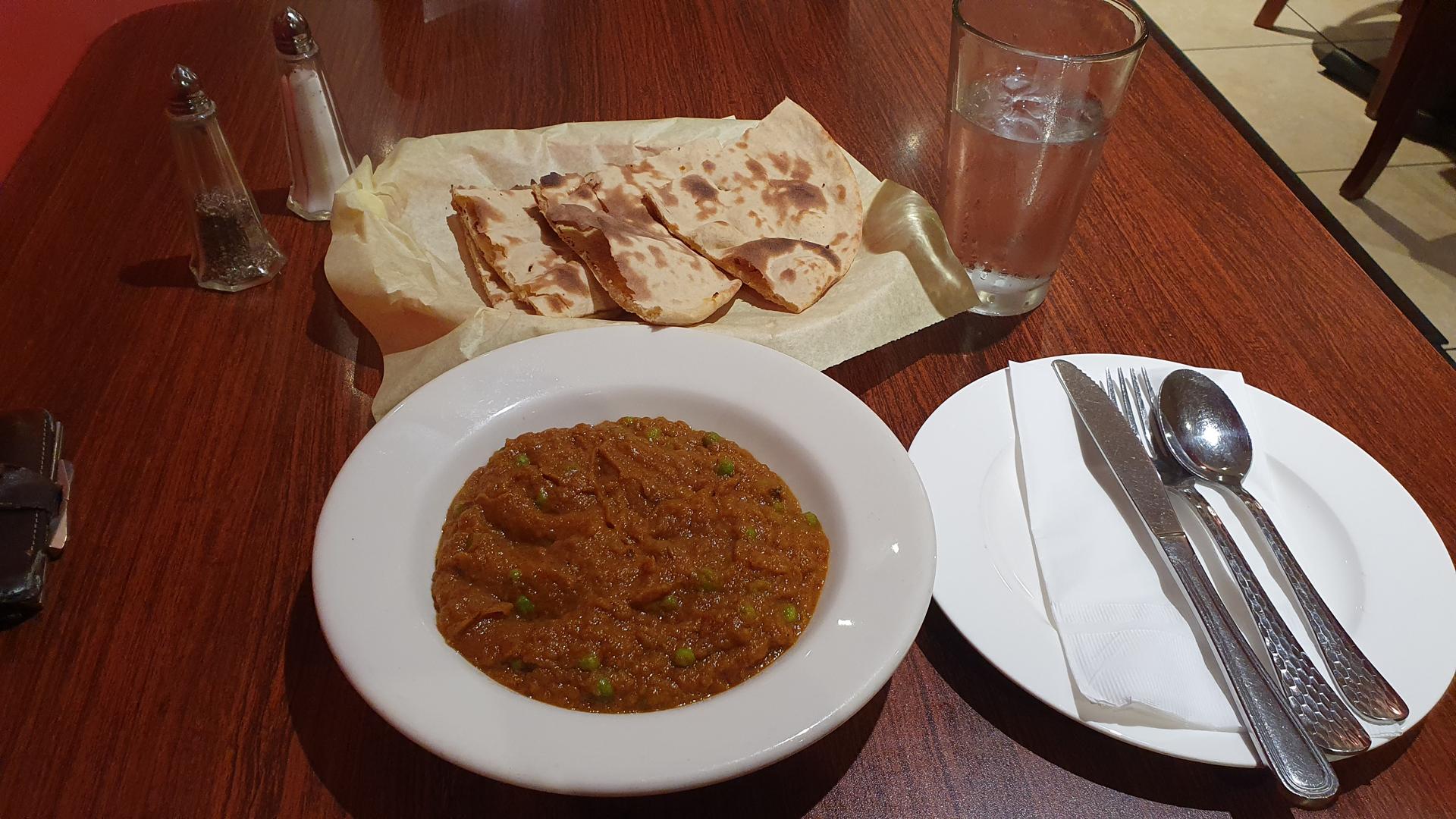 Vegan Indian food at Biryani Kebab in Downtown Oakland, San Francisco Bay Area