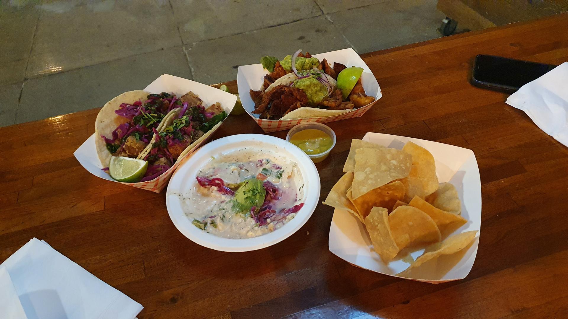 Vegan Mexican food at Chisme Cantina in Tenderloin, San Francisco Bay Area