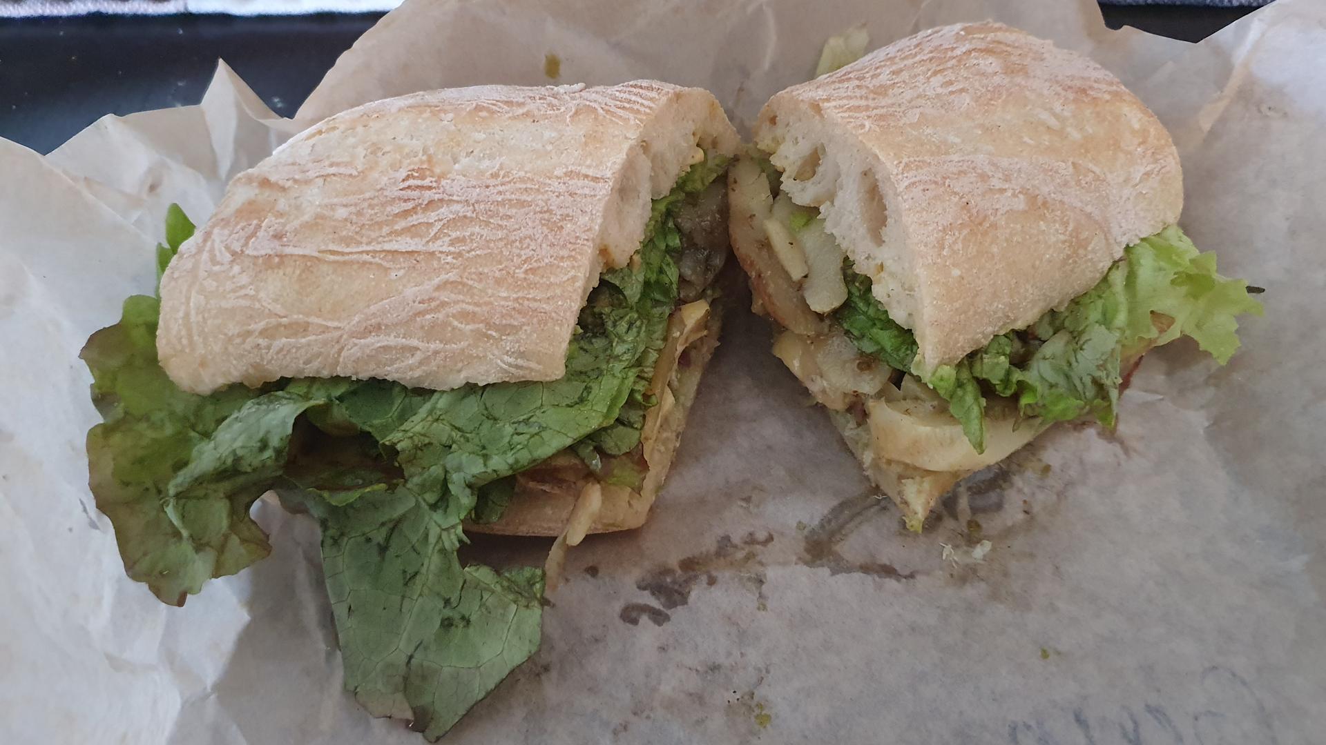 Vegan American food at Fox and Lion Bread in Mission District, San Francisco Bay Area