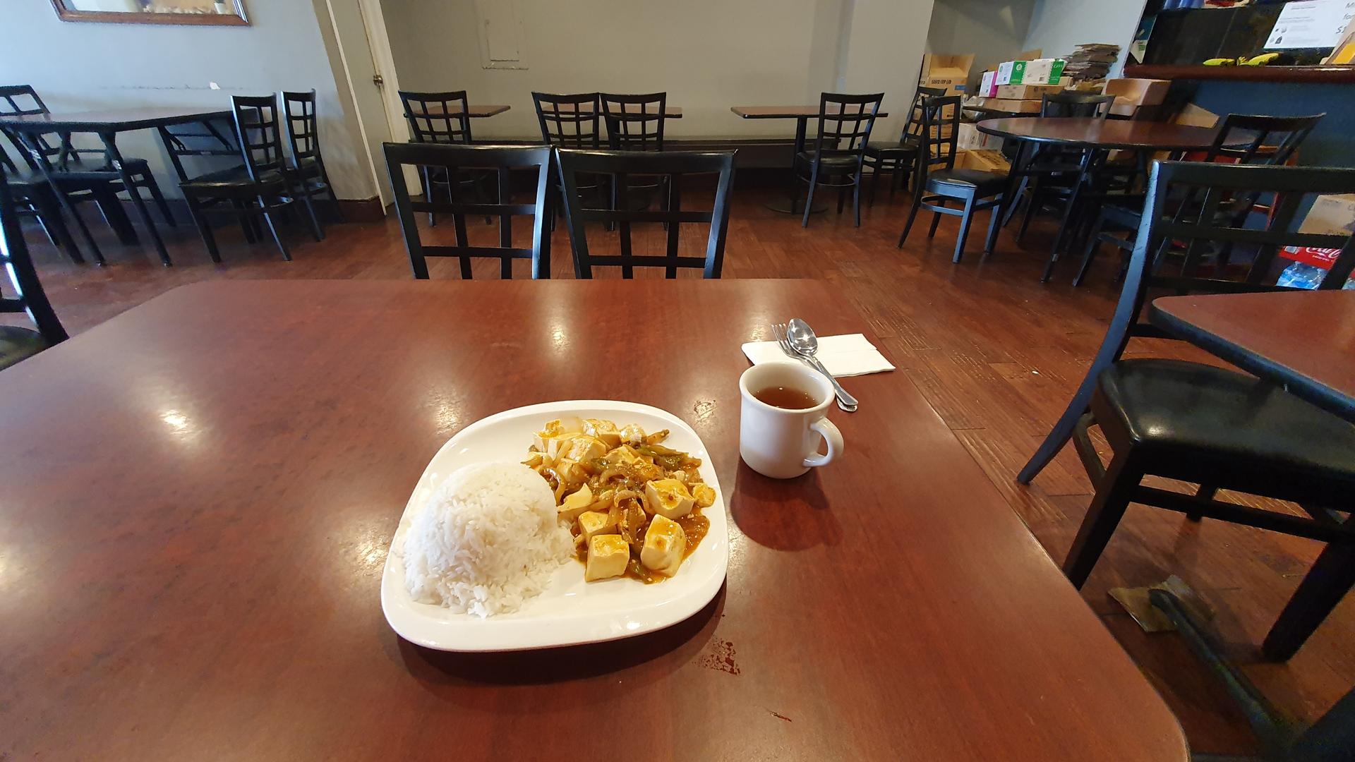 Vegan Chinese food at Full House Cafe in Downtown Oakland, San Francisco Bay Area