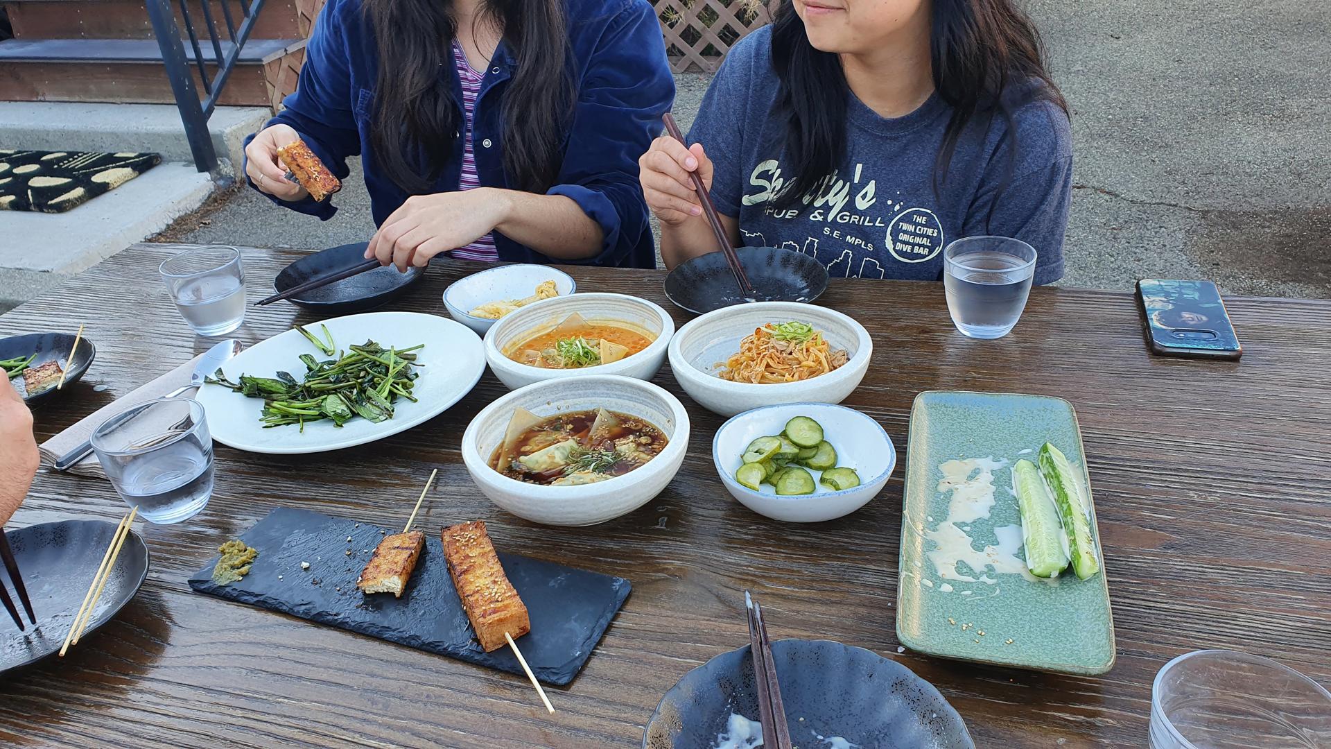 Vegan Taiwanese food at Good To Eat Dumplings in Emeryville, San Francisco Bay Area