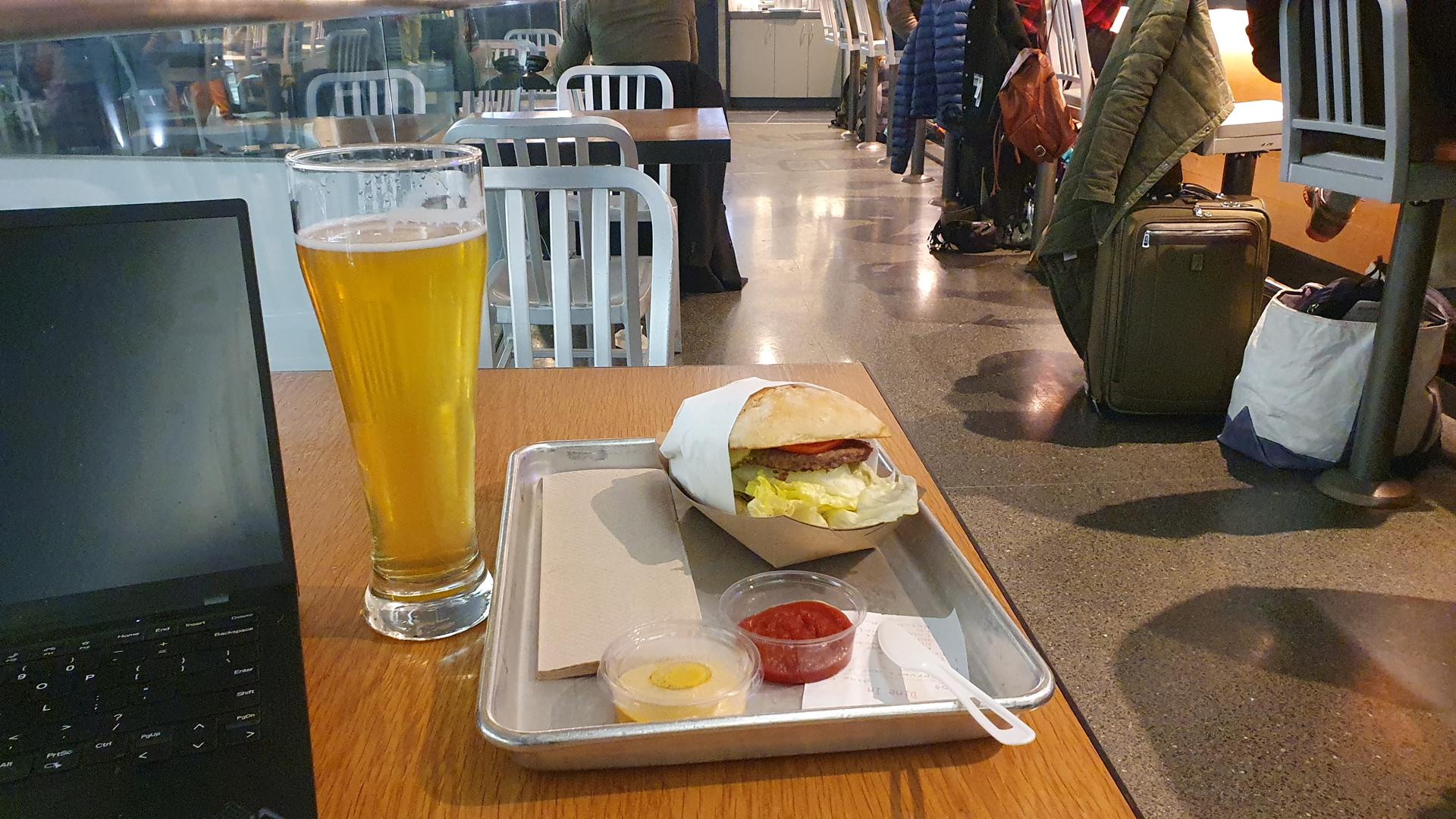 Vegan American food at Gott's Roadside SFO in None, San Francisco Bay Area