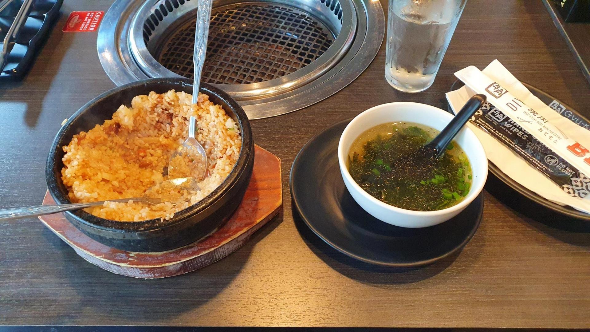 Vegan Japanese food at Gyu-Kaku in Downtown Oakland, San Francisco Bay Area