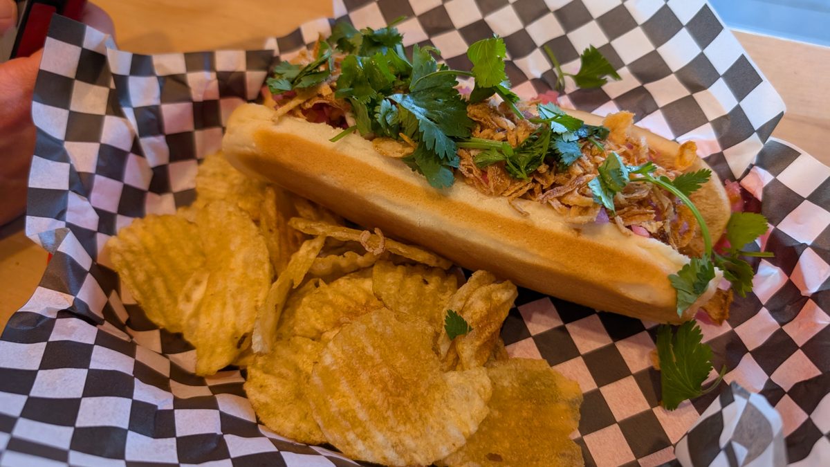 Vegan American food at Hayz Dog in Hayes Valley, San Francisco Bay Area