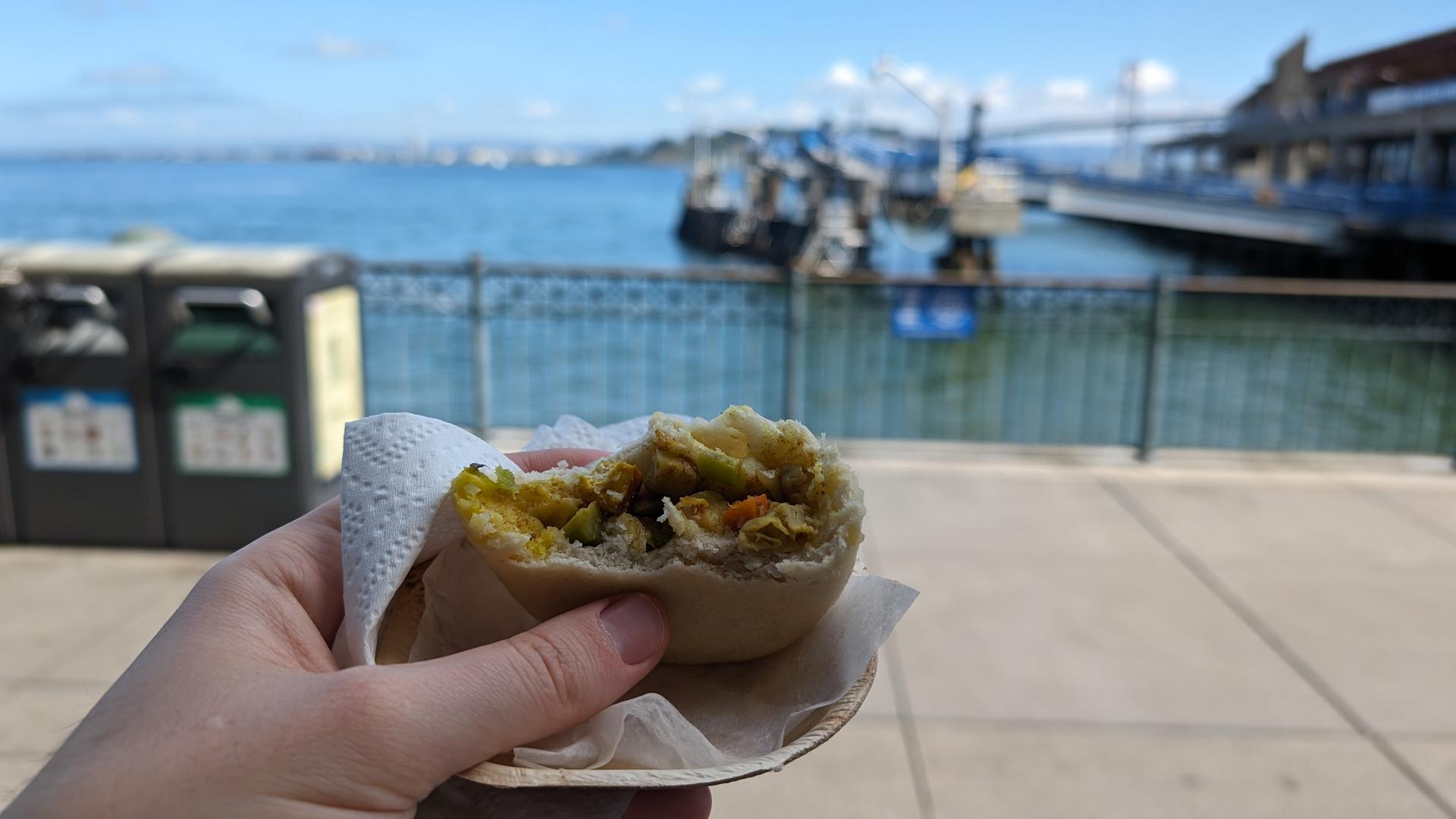 Vegan Chinese food at Imperial Tea Court in Embarcadero, San Francisco Bay Area