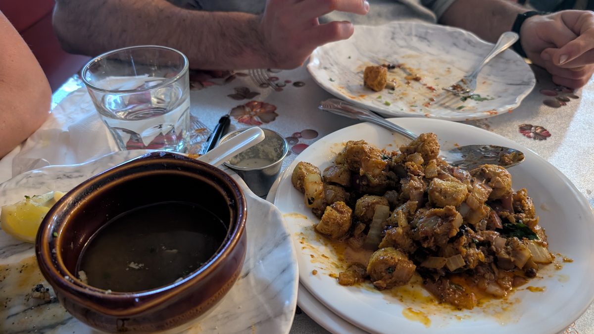 Vegan Indian food at Kolapasi in Mission District, San Francisco Bay Area featuring dosas