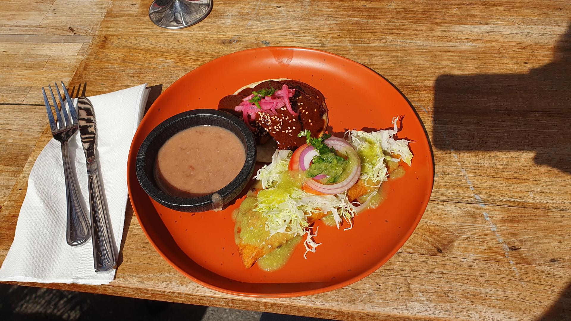 Vegan Mexican food at La Guerrera's Kitchen in Downtown Oakland, San Francisco Bay Area