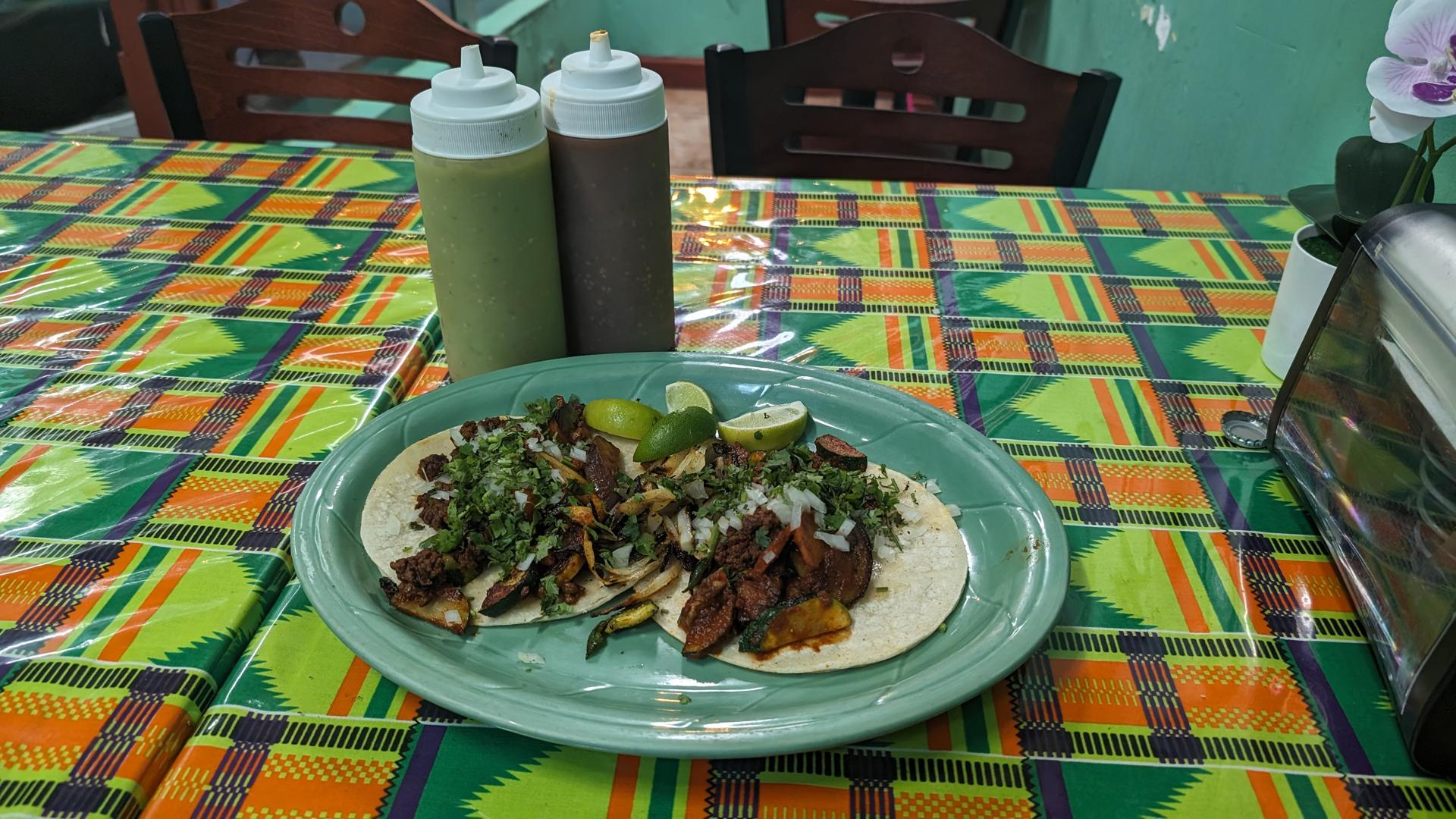 Vegan Mexican food at La Oaxaqueña in Mission District, San Francisco Bay Area