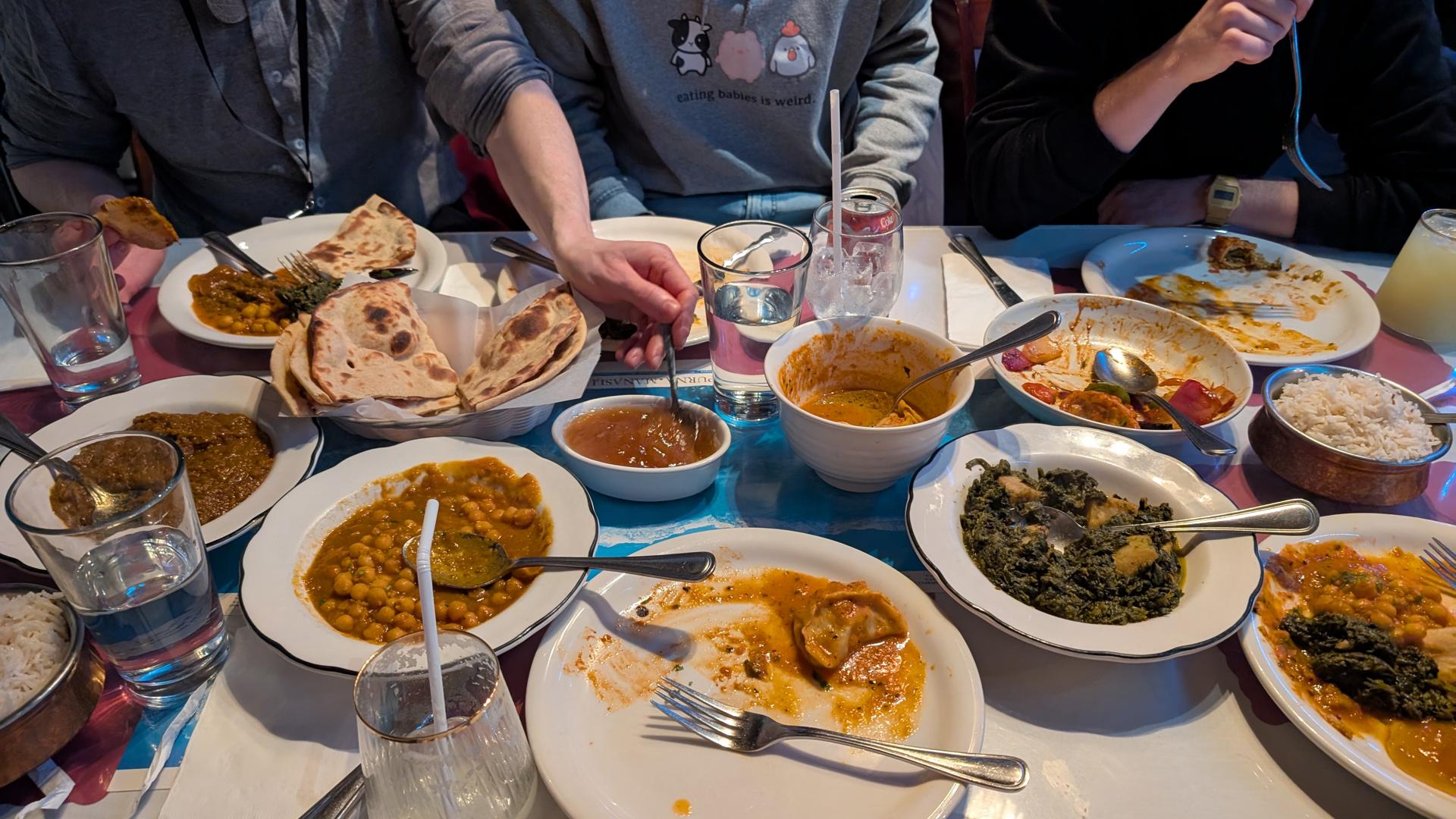 Vegan Himalayan food at Mount Everest Restaurant in Berkeley, San Francisco Bay Area