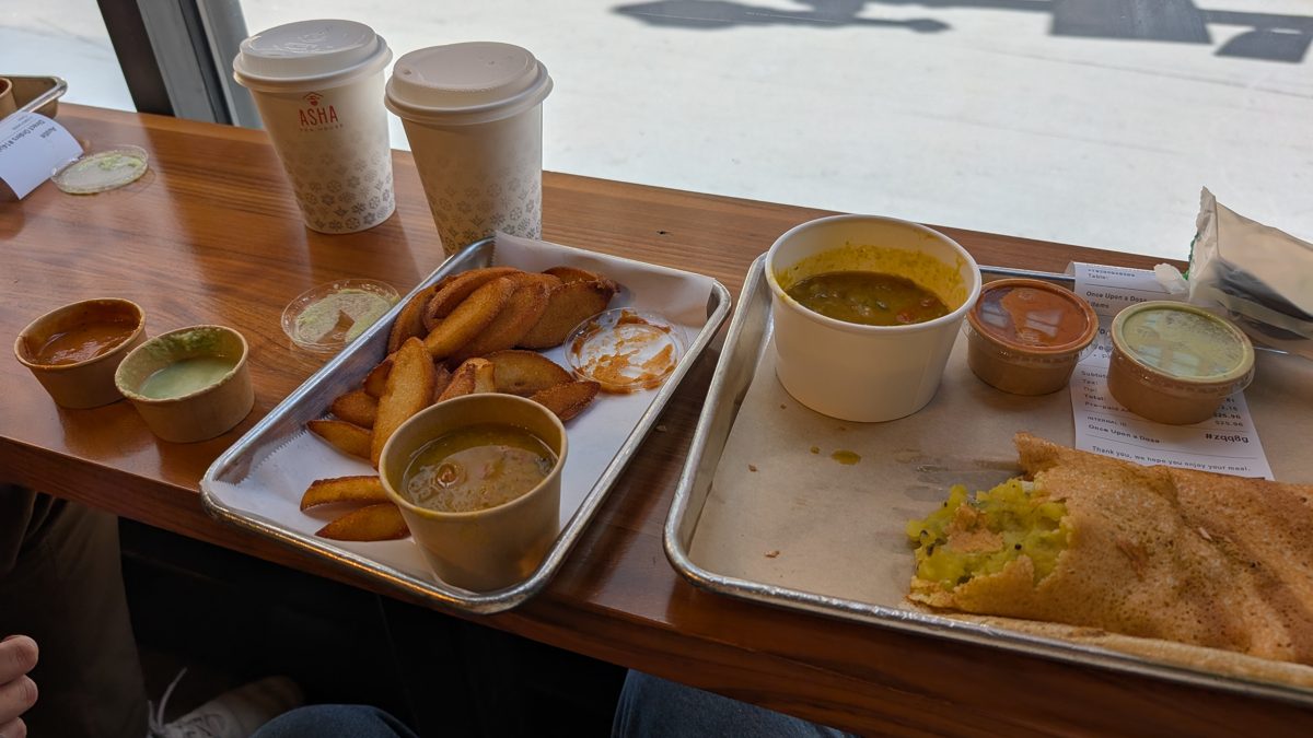 Vegan Indian food at Once Upon a Dosa in Financial District, San Francisco Bay Area