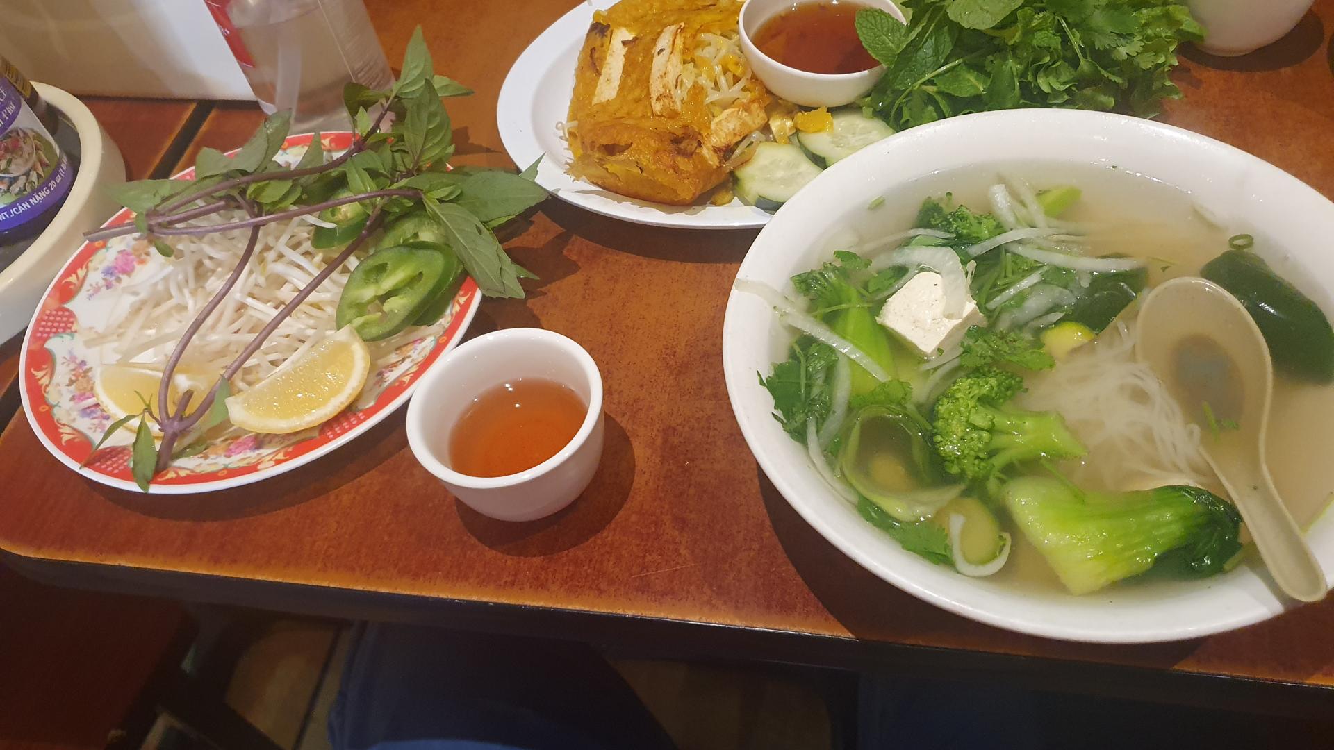 Vegan Vietnamese food at Pho 2000 in Tenderloin, San Francisco Bay Area