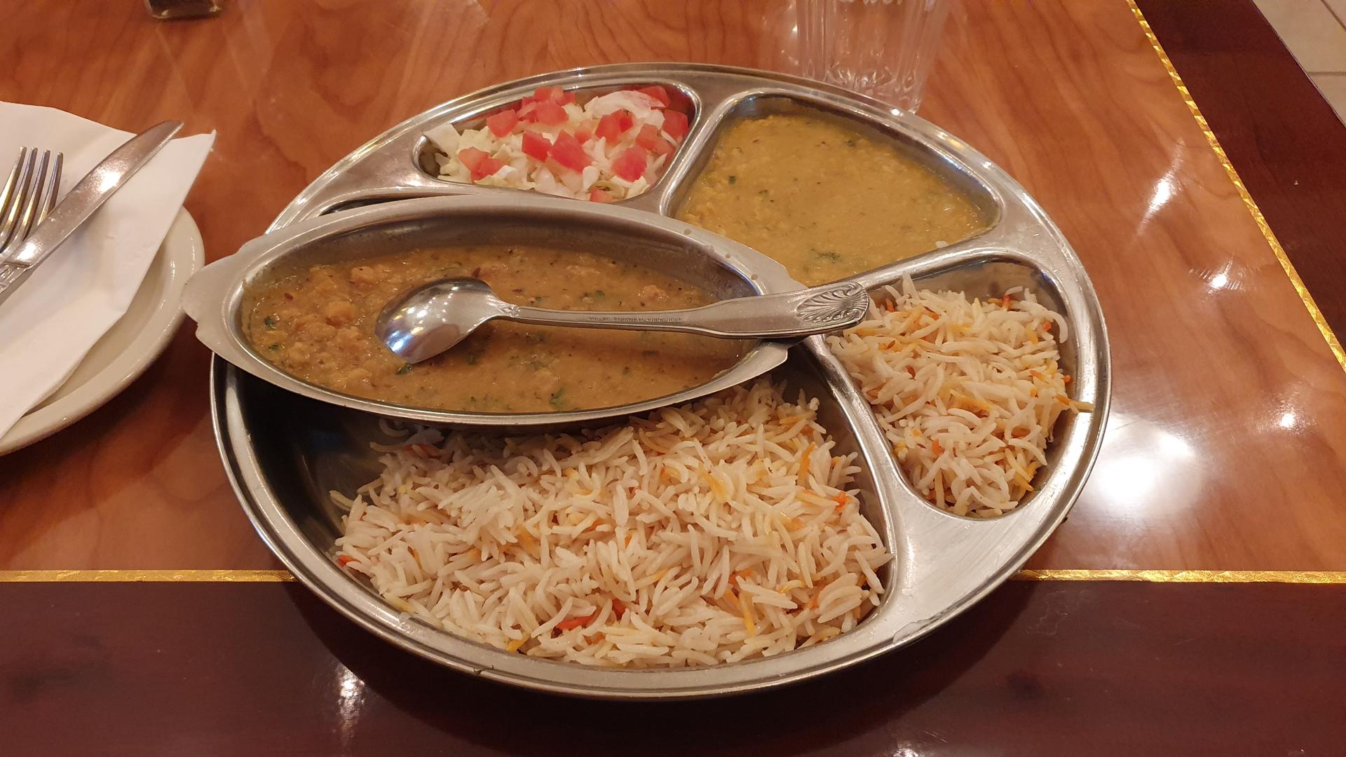 Vegan Indian food at Punjab Kabab House in Tenderloin, San Francisco Bay Area