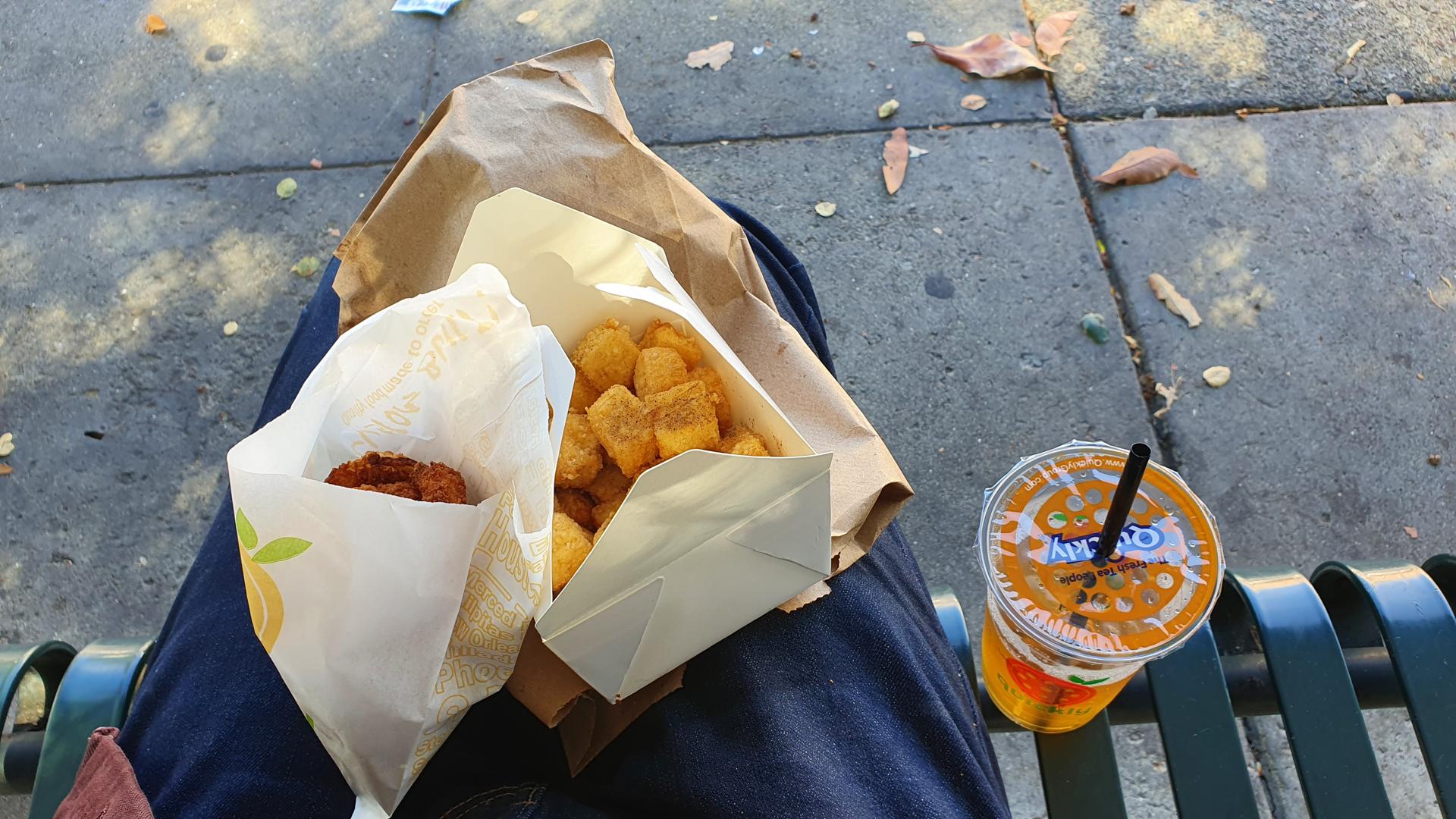 Vegan Chinese food at Quickly in Downtown Oakland, San Francisco Bay Area