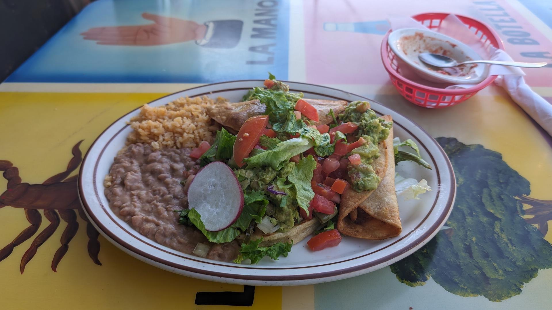 Vegan Mexican food at SanJalisco in Mission District, San Francisco Bay Area