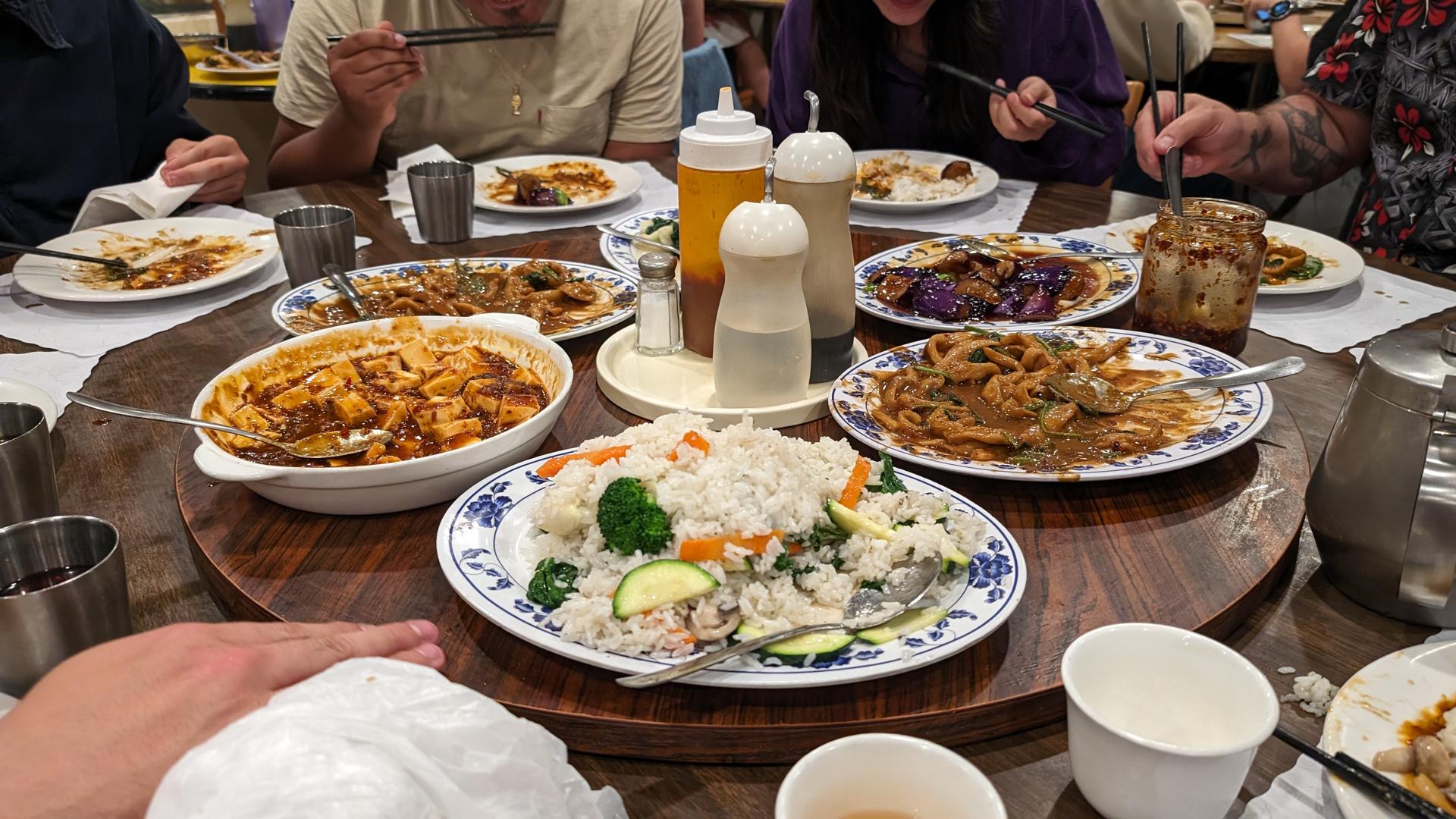 Vegan Chinese food at Shan Dong in Downtown Oakland, San Francisco Bay Area