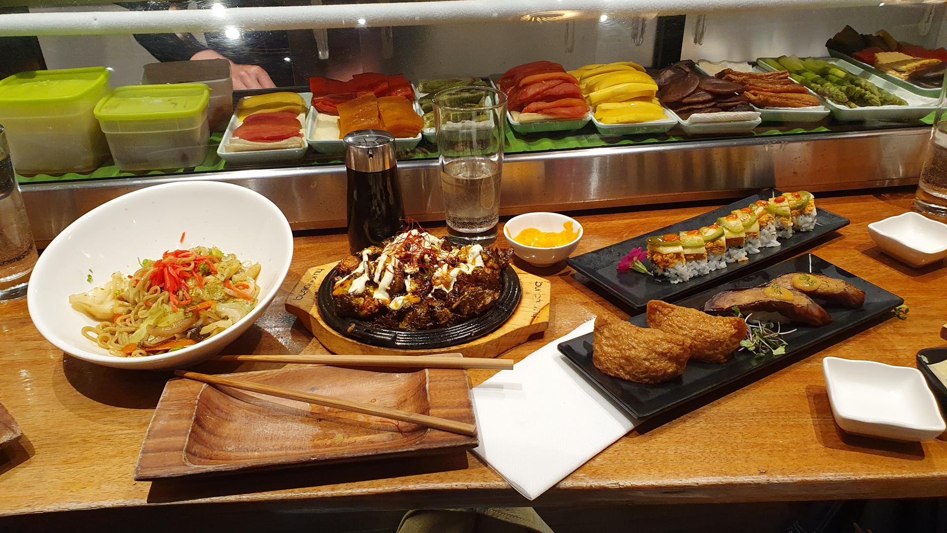 Vegan Japanese food at Shizen in Mission District, San Francisco Bay Area