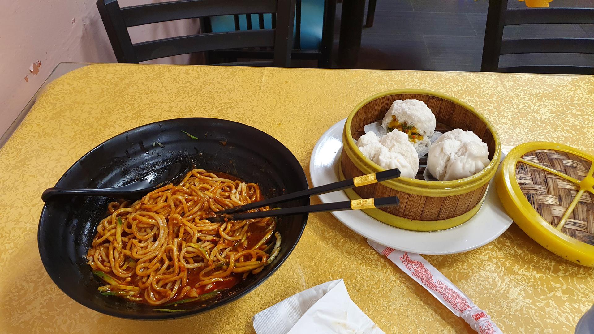 Vegan Chinese food at Spices Noodle House in Downtown Oakland, San Francisco Bay Area