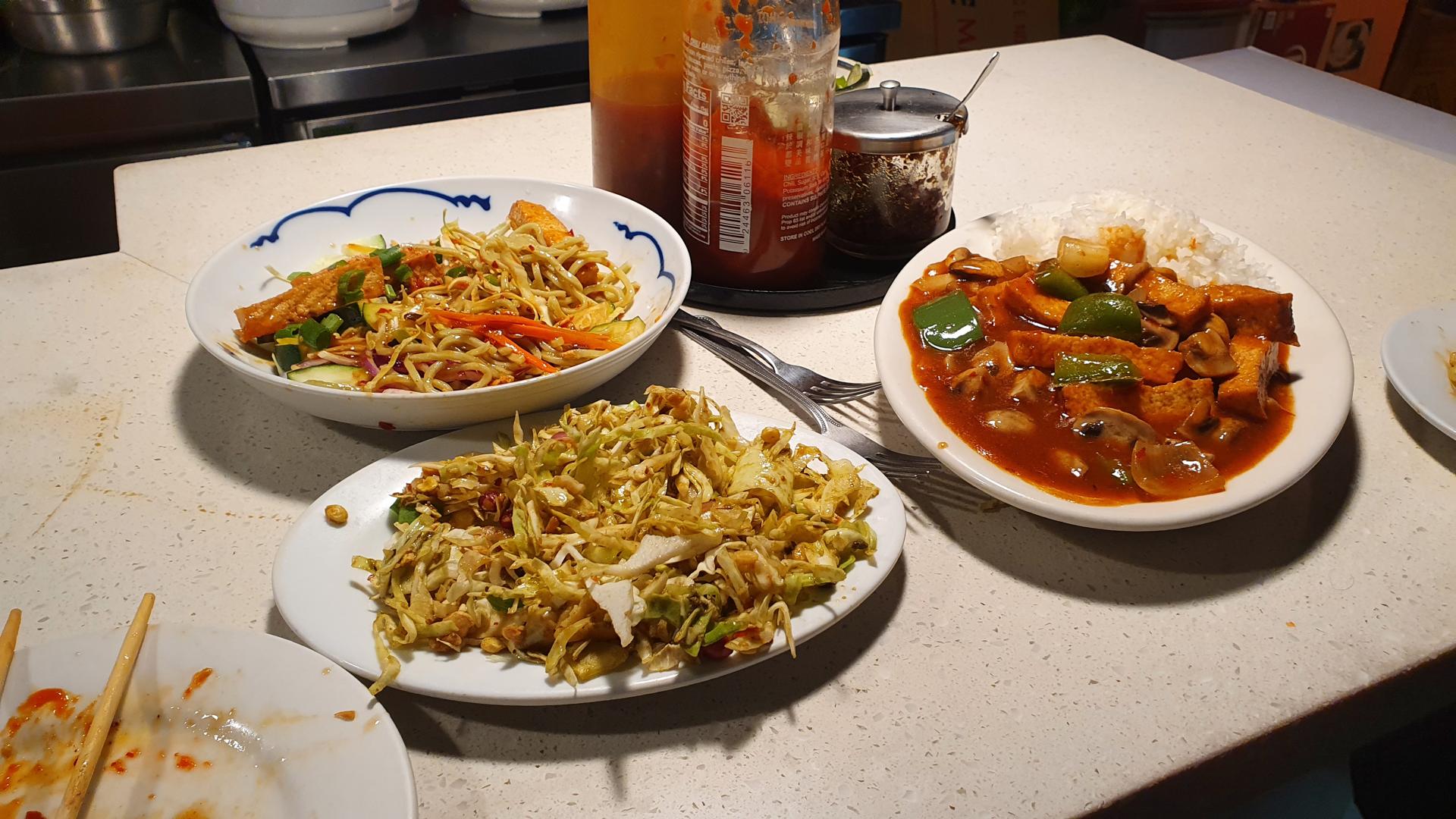 Vegan Burmese food at Yamo in Mission District, San Francisco Bay Area